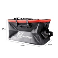 Ember Lipat Mancing Box Umpan Pancing Udang Hidup Tempat Wadah Ikan Udang Umpan Hidup Portable COD