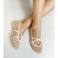 Celestialshoe.ph Trixia Flat Mesh Doll Shoes Ballet Flats Mesh Flats Women Flats