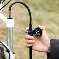 Shock Pump for Mountain Road Bikes Front Fork and Rear Suspension Air Shocks Pump for Road Bikes Mou