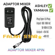 Ashley 4pin mixer adapter yamaha 4pin mixer adapter