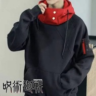 JAKET JUJUTSU KAISEN ITADORI-JAKET JUJUTSU KAISEN COSPLAY ITADORI YUJI-JAKET HOODIE PRIA JUJUTSU KAI