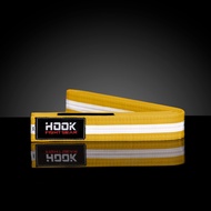 Yellow BJJ Belt for Kids Hook Fight Gear, Jiujitsu Yellow Hook Belt, Kids BJJ Belt, Kids Jiujitsu Be