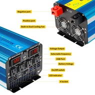 DC 12V 24V AC 120V 5kW 7kW 8kW Output Inverter Pure Sine Wave Solar Power System Inversor Converter 
