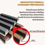 Fluted Wall Panel 10FT - Premium WPC Wood Panel PVC Wall Panel Board