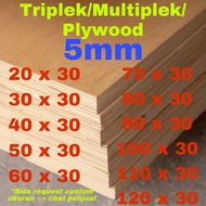 Precision Size 5mm Multiplex Plywood