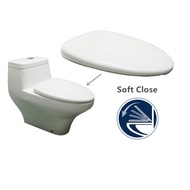 Claytan Heavy Duty(Soft Close)NL  Seat Cover USC231SWT(WSCB569-WH) WHITE