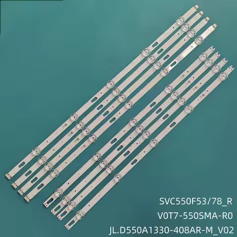 LED Strip For UE55TU7192U UE55AU7140U UE55AU7105K UE55AU7110K UE55AU7170U UE55AU7100K CY-BA055HGHR4V