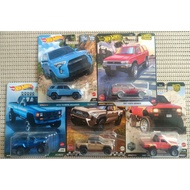 Hot Wheels Premium Toyota 4Runner PickUp n Tacoma Selections MMRR