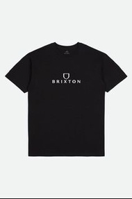 Brixton Alpha Thread 刺繡logo 短T