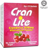 CRAN LITE CRANBERRY 830MG EFFERVESCENT POWDER