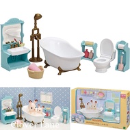 Sylvanian Families Bathroom Room Set Furniture Doll House Accessories Miniature Toy