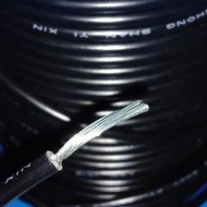 AWG14 AWG 14 cable, 3.5mm stranded diameter, JAPAN Black per meter, pcmelektrob9090