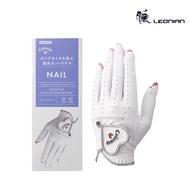 ถุงมือกอล์ฟสำหรับผู้หญิง Callaway Nail Dual Gloves Women 25 JM (Both Hands)💗