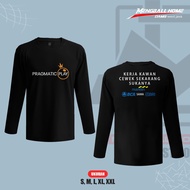 PRAGMATIC PLAY T-SHIRT FOR INDEPENDENT FRIENDS BCA BRI LONG SLEEVE COTTON COMBED 30S