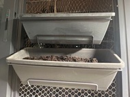 長方形花盆連托架