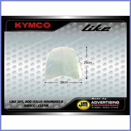 [COD]  Kymco Like 125, 200, Italia Windshield only  (CLEAR)