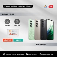 Redmi 15 5G | 8GB RAM + 256GB ROM | 7,000mAh Battery | 33W Fast Charging