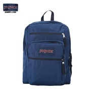 JanSport กระเป๋าเป้สะพายหลังนักเรียนขนาดใหญ่ Navy US 34L กระเป๋าเป้สะพายหลังธุรกิจมัลติฟังก์ชั่นของผ