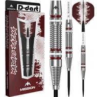 MISSION STEEL TIP DARTS - 21G/23G/25G MADARS RAZMA 95% Tungsten DART SET ORIGINAL STEEL DART