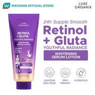 LUXE ORGANIX Retinol + Gluta Whitening Serum Lotion 350ml