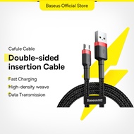 Baseus Reversible Micro USB Charger Data Cable for Xiaomi Redmi