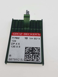 Groz-Beckert DPX5DBx1DCx27 เข็มเยอรมันคุณภาพสูงสำหรับงานผ้าคุณภาพสูง จำนวน 1 กล่อง 10เล่ม