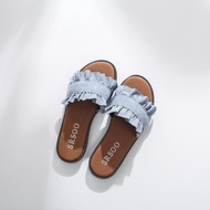 CHERYL RUFFLE IMPORTED SANDALS