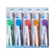 Ortho braces toothbrush with lid BONUS INTERDENTAL BRUSH orthodontic tooth brush dr smith dr smile m