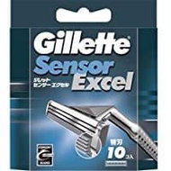 吉列 Sensor Excel 專用替換刀片 10入