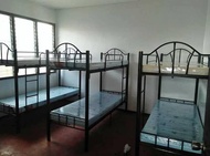 bed double deck frame