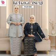 Kebaya 4 Segi Size 9xl-12xl I Plus Size Kebaya Pendak I Kebaya Songket I Songket Tenun