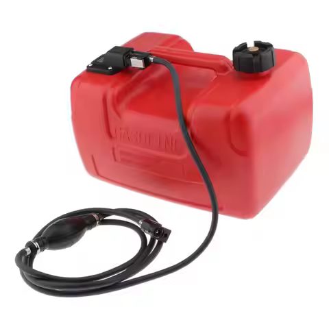 12L 3.2 Gallon for Outboard Portable Durable Motors Tank w Cable