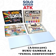 KIKY A3 Picture Book (Size 29.7 x 42 cm) - 1 Book contains 10 sheets, 1 carton contains 100 Pcs