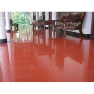 INDIAN RED HE1416 EPOXY PAINT ( HEAVY DUTY BRAND ) 1L / HIGH QUALITY EPOXY PAINT include Hardener / CAT LANTAI &amp; TILE