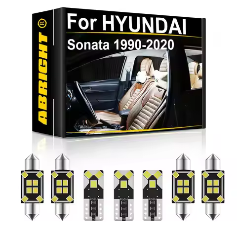 ABRIGHT Car Interior LED Lights Canbus For HYUNDAI Sonata Y2 Y3 EF NF YF LF DN8 1990 1994 1998 2001 