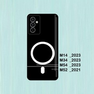 HP Silicone Samsung M14, Samsung M34, Samsung M54, Samsung M52 - Case casing cover Flexible Blackhp