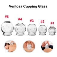 O-New Ventosa Glass Cupping Massage #1,2,3,4,5