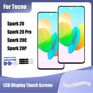 For Tecno Spark 20 20 Pro 20C 20P LCD Display Touch Screen Replacement