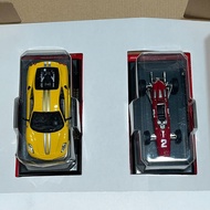 Ferrari Ferrari 1/43 Alloy Car Model Double Car Set, Classic Model, with Original Display Box, Compl
