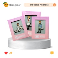 BTS WORLD PIN BADGE OFFICIAL