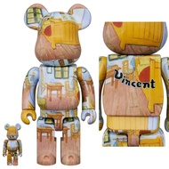 ✨預訂✨巜 MEDICOM TOY BE@RBRICK Van Gogh 梵高 Museum Van Gogh “The Bedroom” 100% + 400% SETS 》