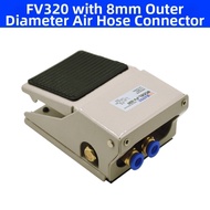 Foot Operated Directional Valve Pneumatic Foot Switch 4F210-08