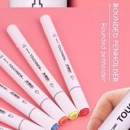TOUCHFIVE 406080 Coloring Markers Set for Kid School Felt-Tip Twin Brush Marker Pen for Drawing Manga Lettering Brush Pens