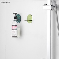 [happyss] al Round Hooks Wall Rack Shower Gel Bottle Holder Storage Hand Soap Mounted  Body Wash Shampoo Holder SG