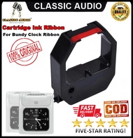 Classic Audio Cartridge Ink Ribbon Bundy Clock Ribbon /INK Cartridge Bundy clock Ink ribbon |Super H