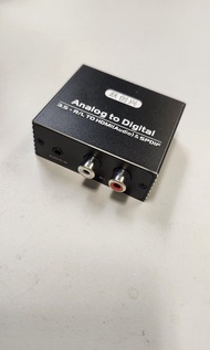 3.5mm音頻 ／ 红白蓮花RCA 轉 光纖SPDIF ／ HDMI音频轉換器 ［Analog to Digital 3.5 + R/L TO HDMI(Audio) & SPDIF］