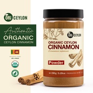 Ceylon Organic Cinnamon Powder (No.1 Grade) - Organik Ceylon Serbuk Kayu Manis (Gred No.1)