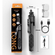 L16D ไม้เซลฟี่และขาตั้งกล้องมีไฟ LED พร้อมรีโมทบลูทูธ ยืดออกได้ถึง 1.53m เป็นทั้งไม้เซลฟี่และขาตั้งก