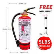 Fire Extinguisher ABC Dry Chemical 3LBS 5LBS 10LBS