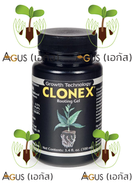 เจลเร่งราก Clonex rooting hormone gel ขนาด 100 ml ของแท้ 100% USA เจล ระเบิดราก ฮอร์โมนเร่งราก น้ำยา